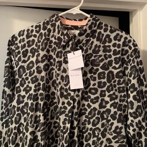Paul Smith Women’s Animal Print Button Down